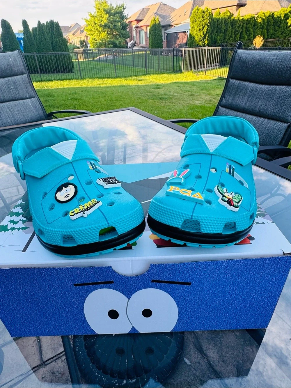 South Park Crocs men’s size 7 woman’s size 8